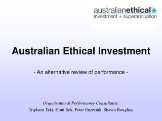 Australian Ethical Investment