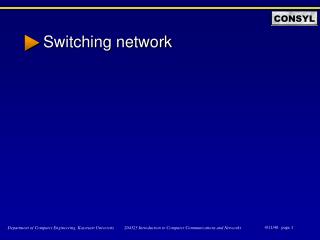Switching network