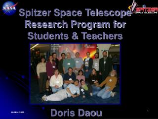 Spitzer Space Telescope Research Program for Students &amp; Teachers