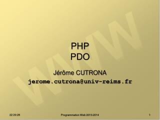 php pdo
