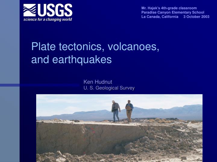plate tectonics volcanoes and earthquakes