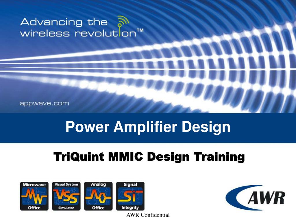 PPT - Power Amplifier Design PowerPoint Presentation, free download ...