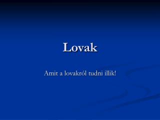 lovak