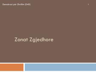 zonat zgjedhore