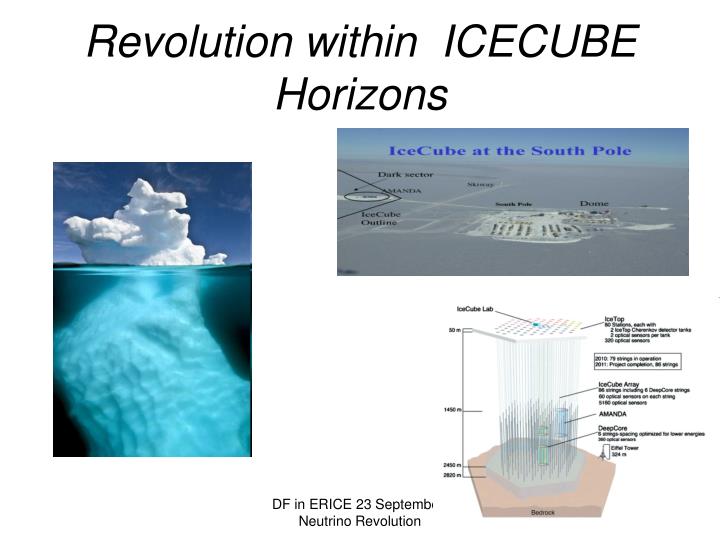 revolution within icecube horizons