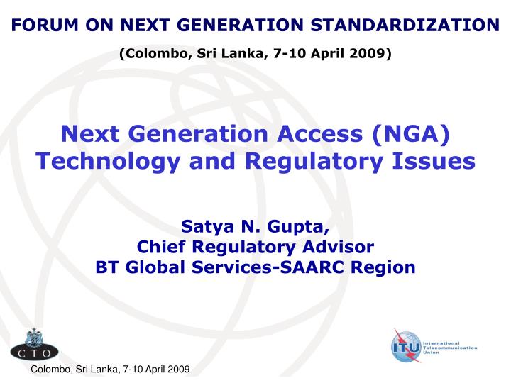 next generation access nga technology and regulatory issues