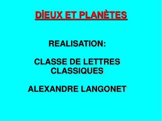 d eux et plan tes