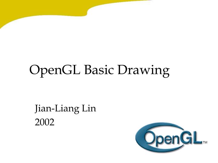 opengl basic drawing