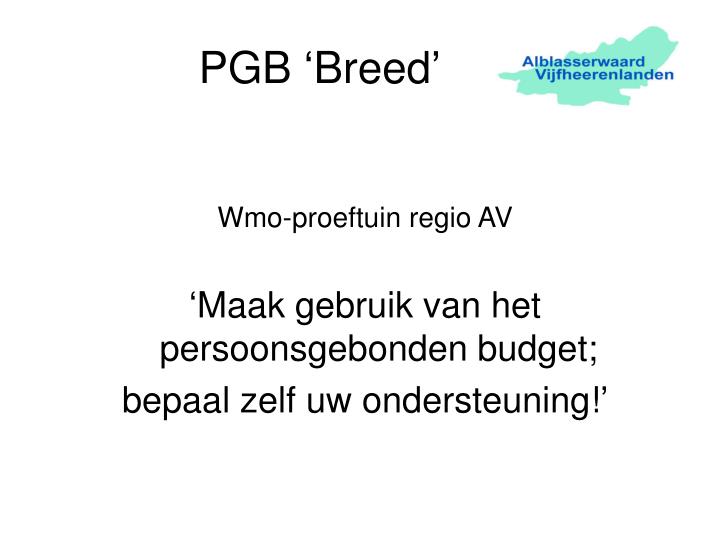 pgb breed