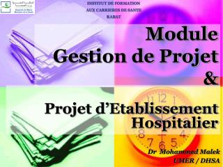 module gestion de projet