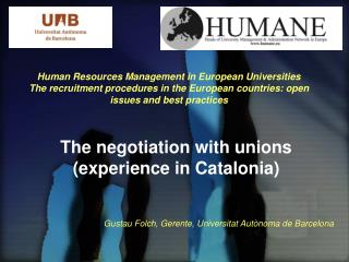 Human Resources Management in European Universities