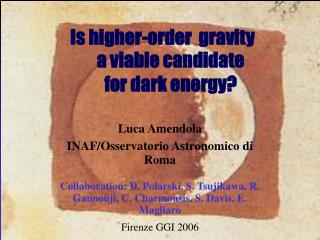 a viable candidate for dark energy?