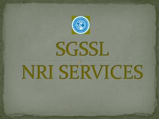 SGSSL NRI SERVICES