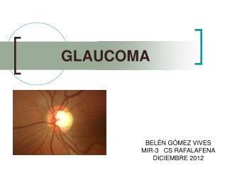 glaucoma