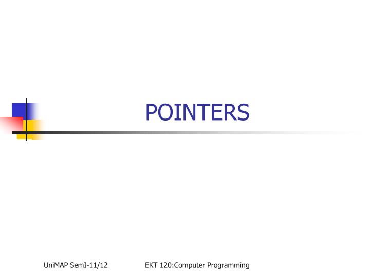 pointers