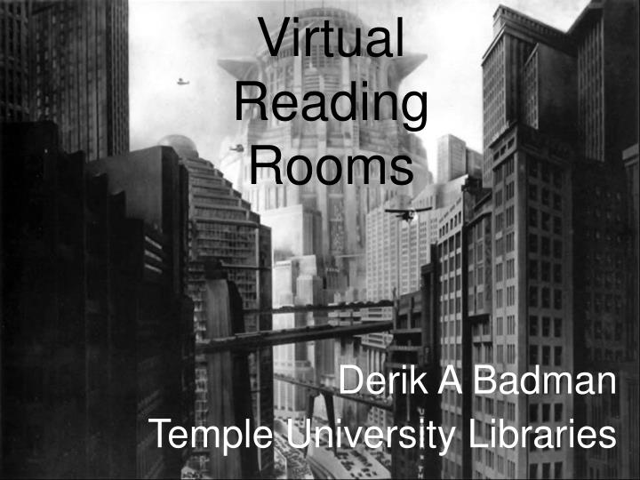 derik a badman temple university libraries