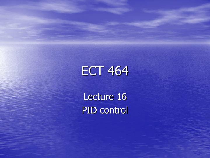 ECT 464