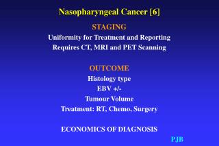 Nasopharyngeal Cancer [6]