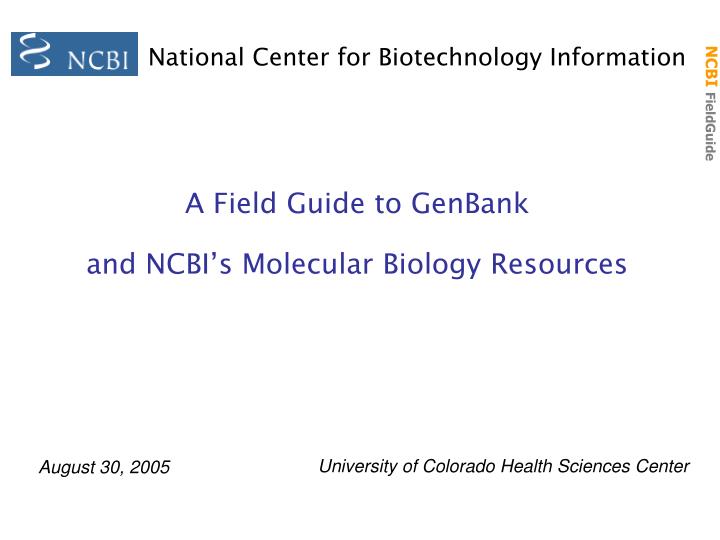 national center for biotechnology information