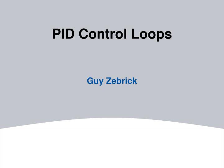 pid control loops