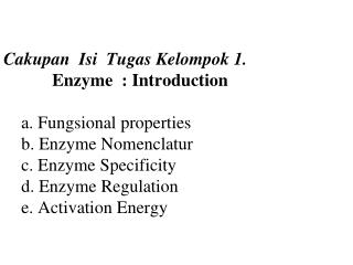 Struktur Enzim