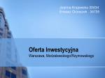 Oferta Inwestycyjna - slide 1
