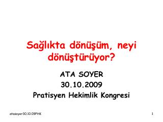 sa l kta d n m neyi d n t r yor