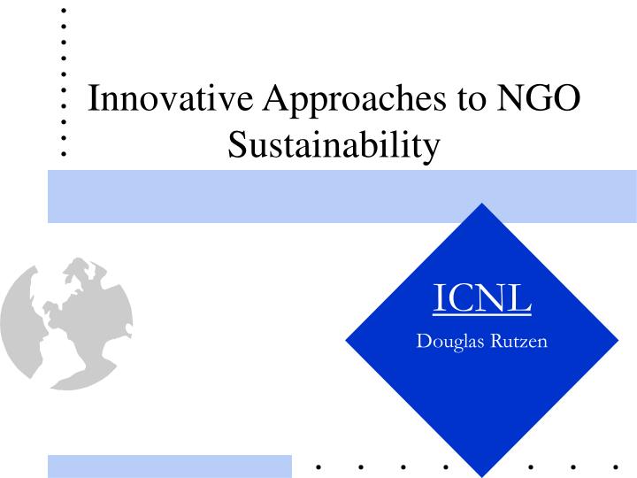 innovative approaches to ngo sustainability