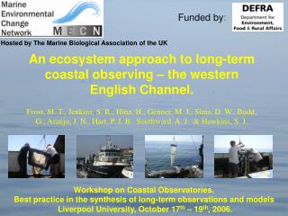 Hosted by The Marine Biological Association of the UK