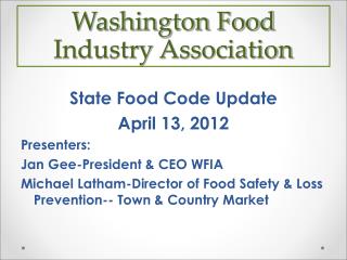 Washington Food Industry Association