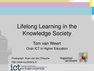 Lifelong Learning in the Knowledge Society