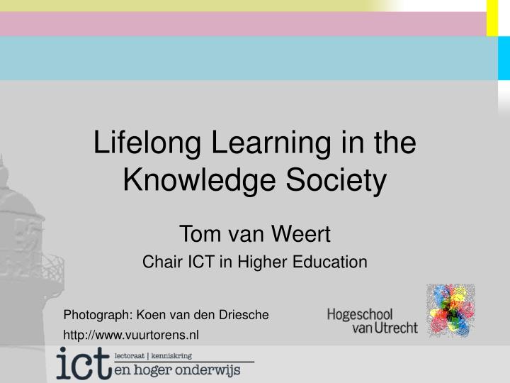 lifelong learning in the knowledge society