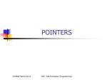 POINTERS - slide 1