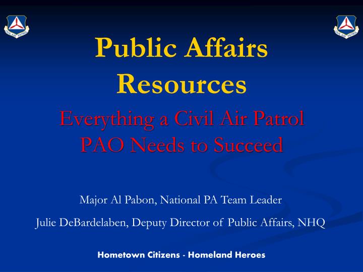 public affairs resources