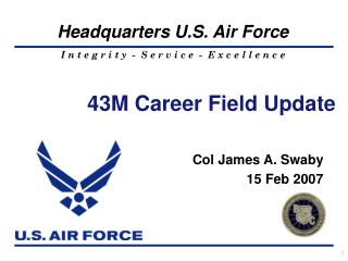 43M Career Field Update