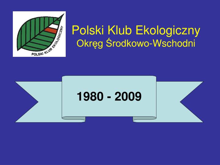 polski klub ekologiczny okr g rodkowo wschodni