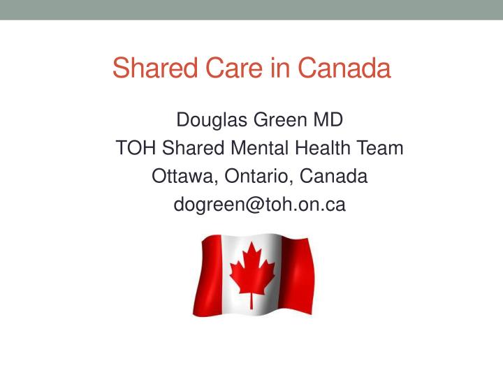 shared care in canada