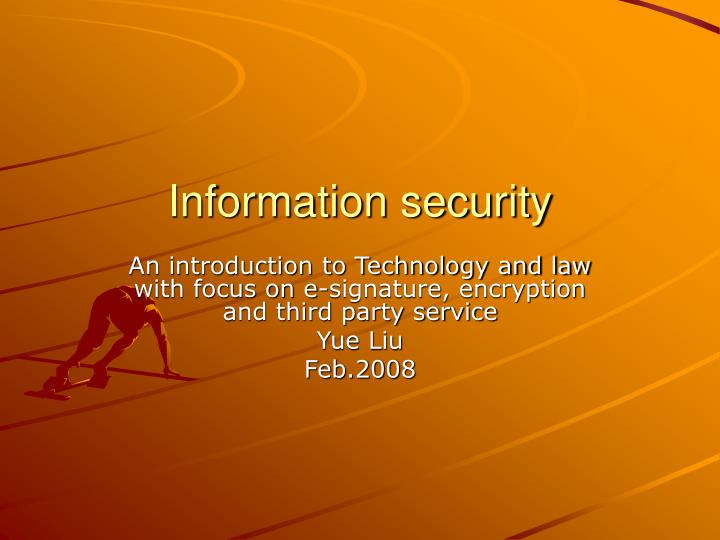 information security