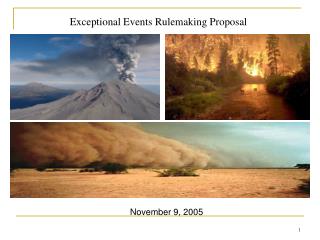 Exceptional Events Rulemaking Proposal
