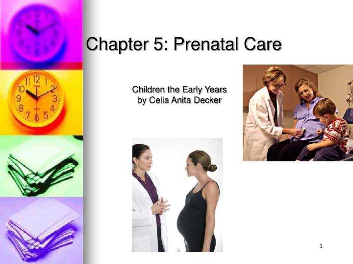 chapter 5 prenatal care