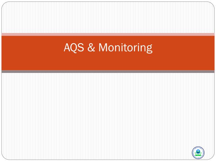 aqs monitoring