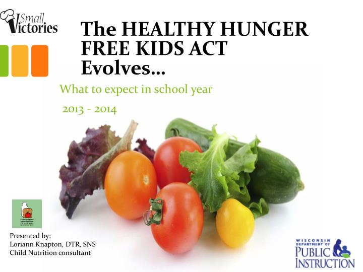 the healthy hunger free kids act evolves