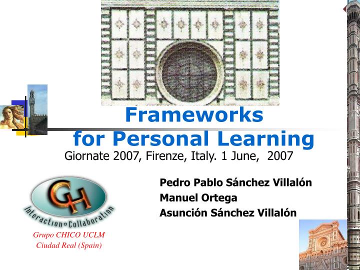 frameworks for personal learning