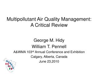 Multipollutant Air Quality Management: A Critical Review