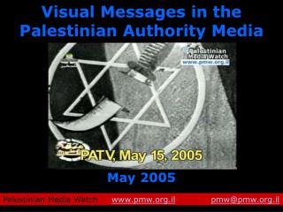 Visual Messages in the Palestinian Authority Media May 2005