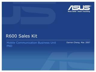 R600 Sales Kit