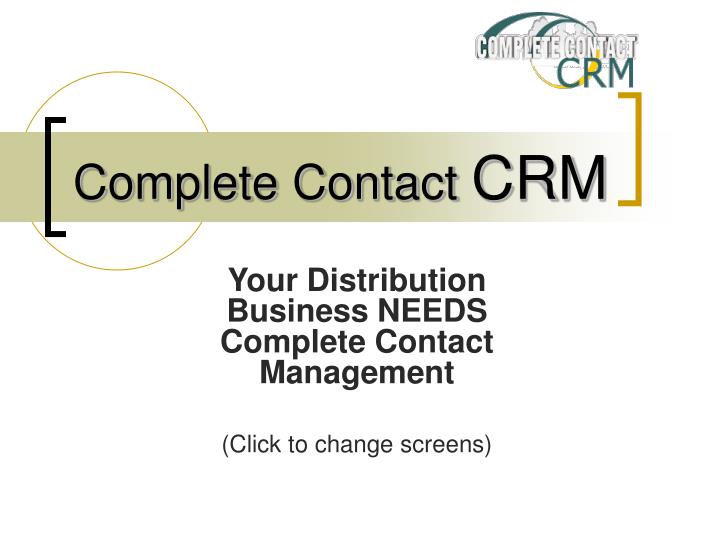 complete contact crm