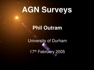 AGN Surveys