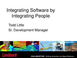 Integrating Software by Integrating People