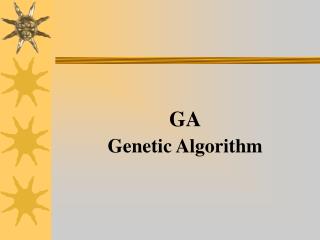 GA Genetic Algorithm